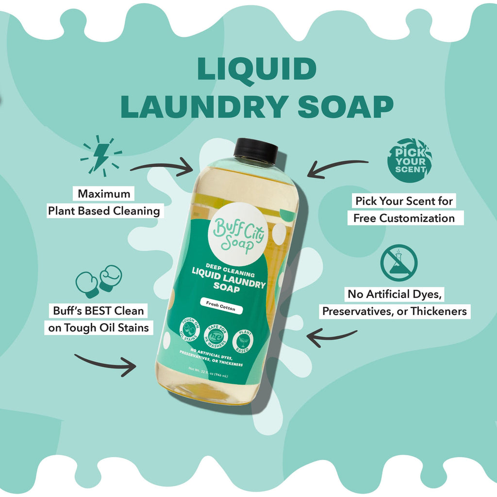 Cobalt Blue Liquid Laundry Soap